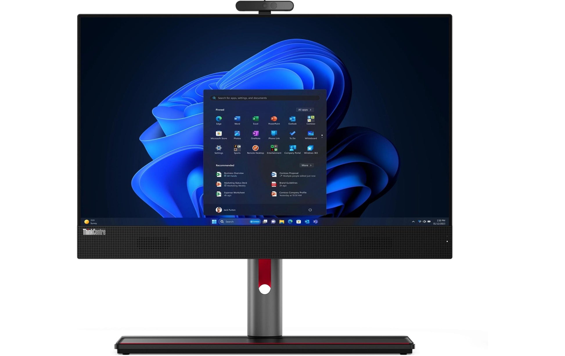 Lenovo ThinkCentre M90a Gen 5 – All-in-One-PC, Windows 11 Pro