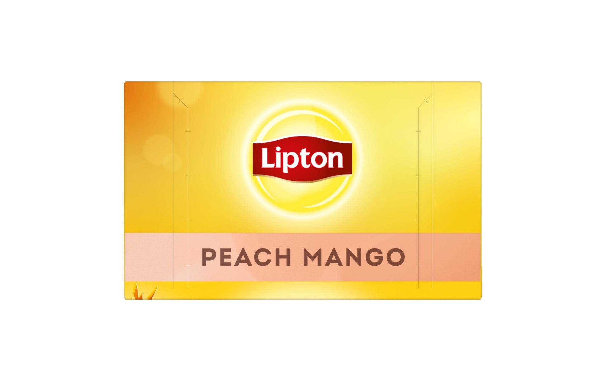 Lipton Schwarztee Pfirsich & Mango – Teebeutel 20 Beutel – Fairtrade