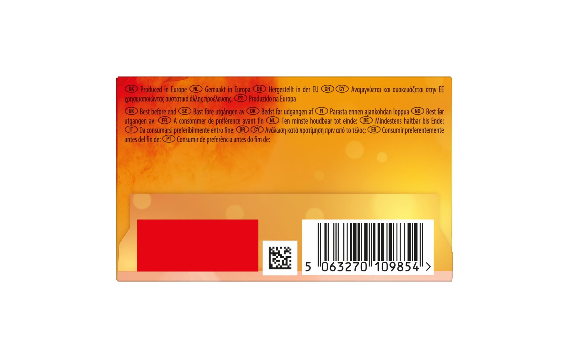 Lipton Schwarztee Pfirsich & Mango – Teebeutel 20 Beutel – Fairtrade