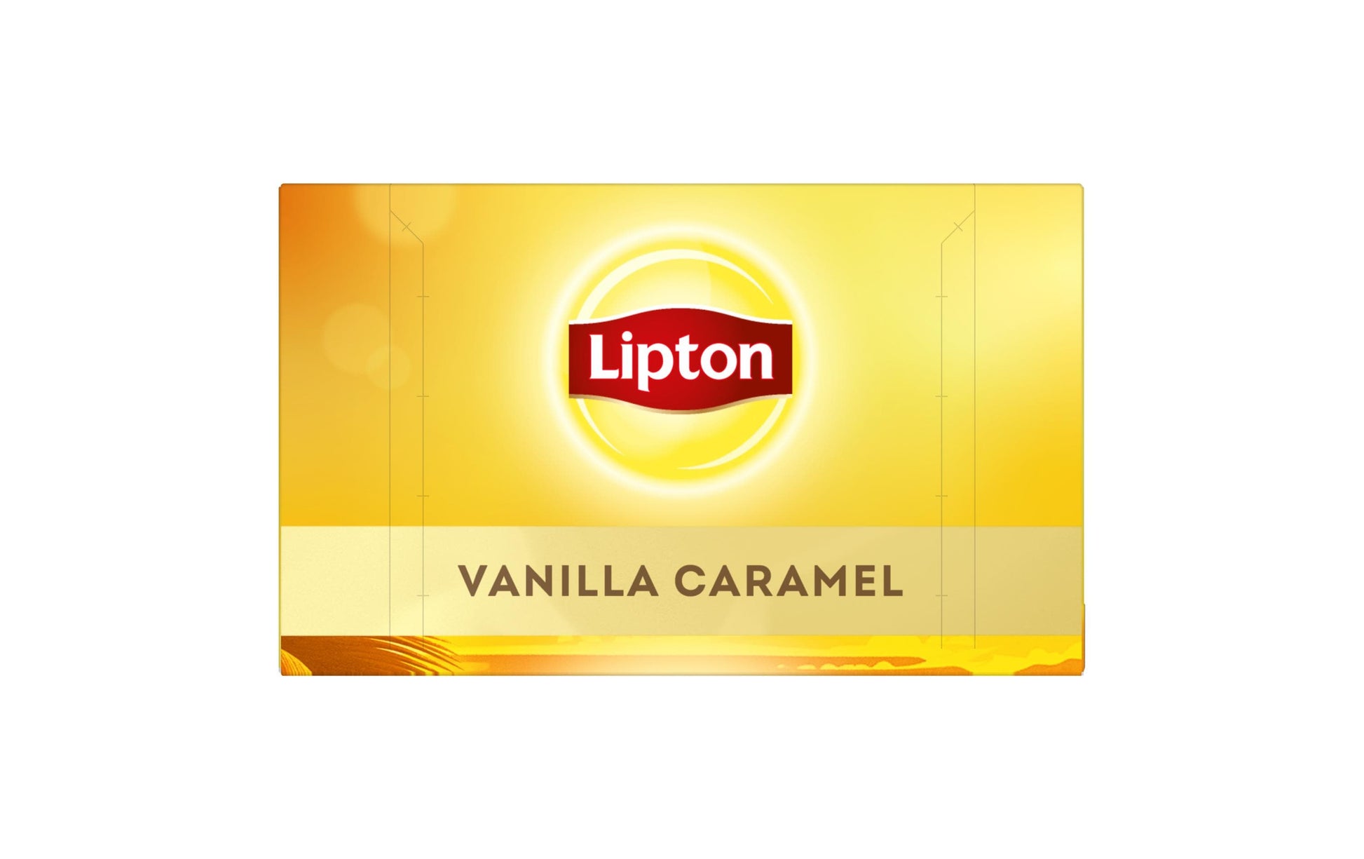 Lipton Schwarztee Vanille & Karamell – Teebeutel 20 Beutel – Fairtrade