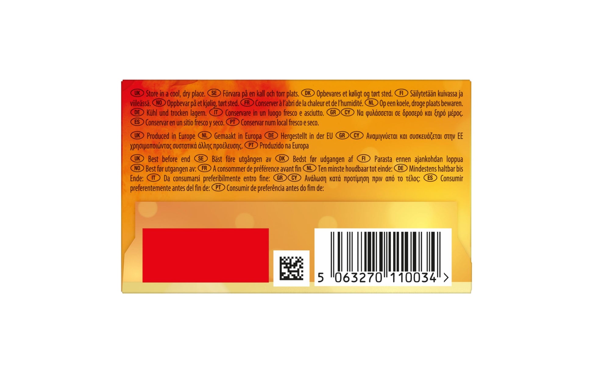 Lipton Schwarztee Vanille & Karamell – Teebeutel 20 Beutel – Fairtrade