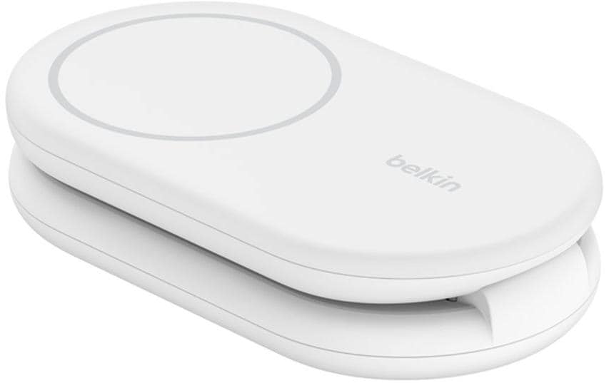 Belkin Boost Charge Ladestation – 15 W, Qi, klappbar, 2-in-1 – für Qi-kompatible Smartphones