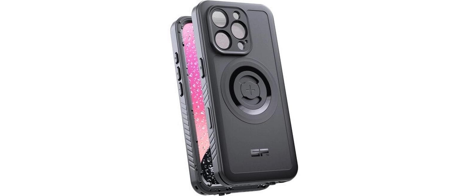 SP Connect Backcover – für Apple iPhone 16 Pro – schwarz – MagSafe-kompatibel, wasserdicht