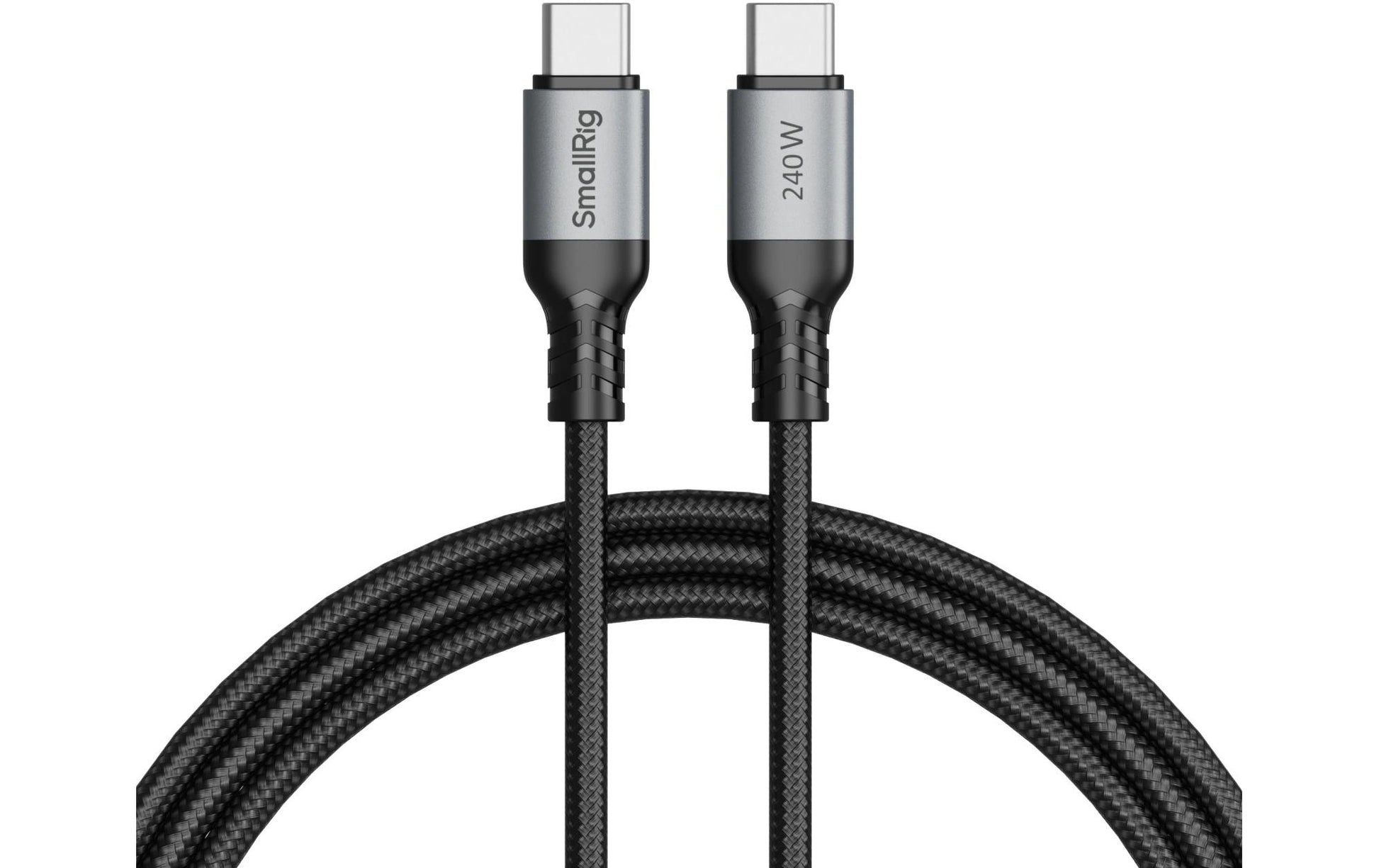SmallRig USB-C auf USB-C Kabel – USB 2.0 (480 Mbit/s) – 1 m – PD 240 W – Geflochten, Textilmantel