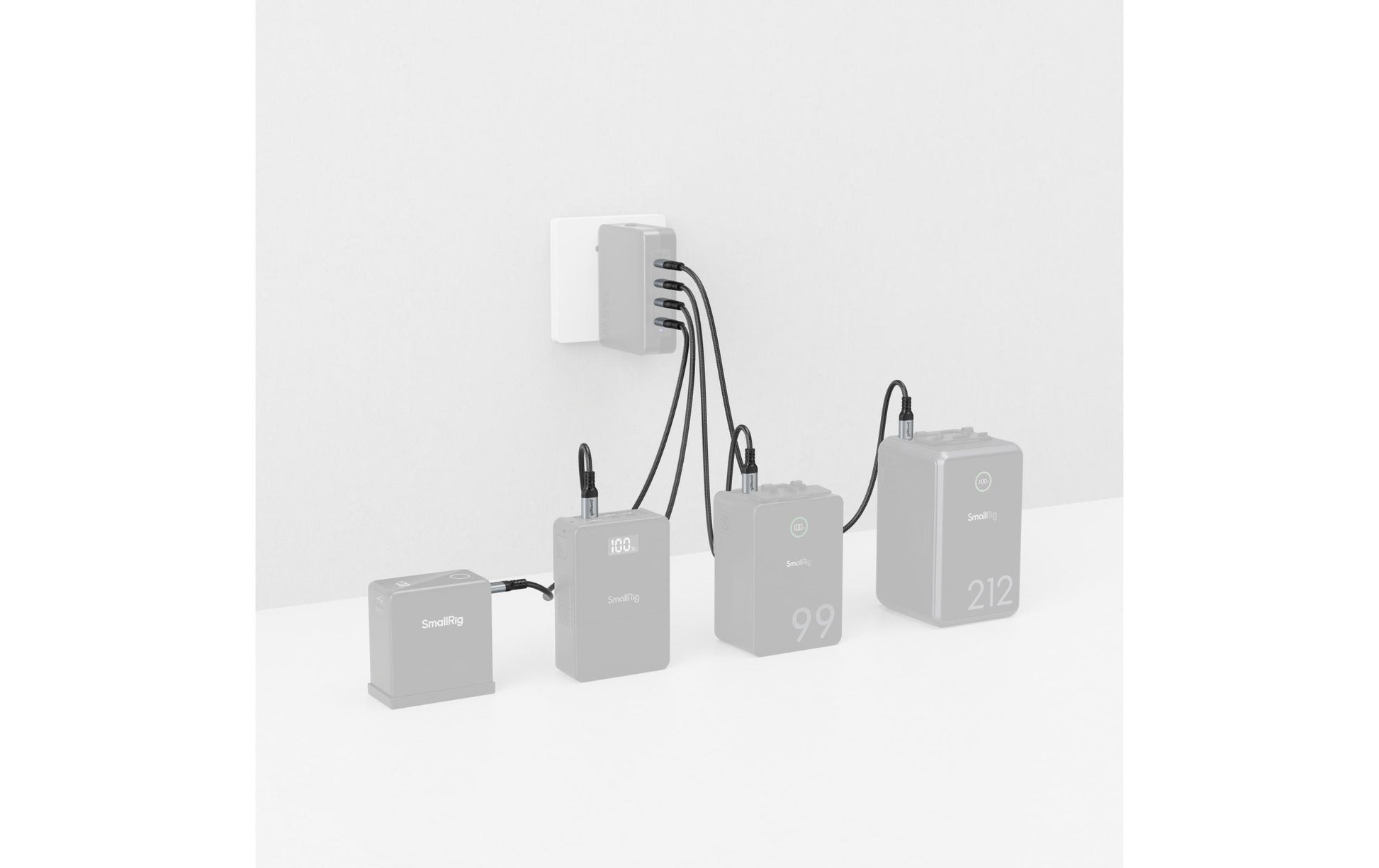 SmallRig USB-C auf USB-C Kabel – USB 2.0 (480 Mbit/s) – 1 m – PD 240 W – Geflochten, Textilmantel