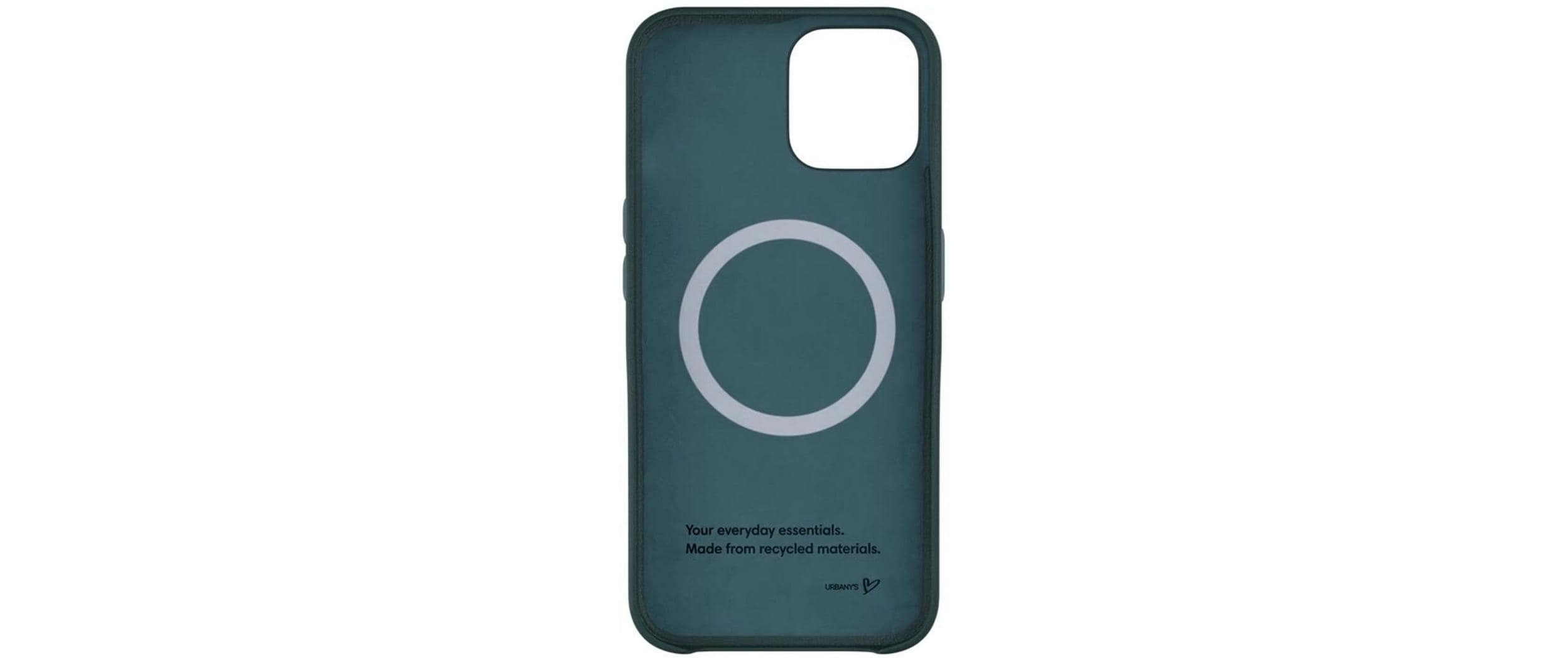 Urbany's Backcover – für Apple iPhone 16 Plus – blau – Kunstleder – MagSafe-kompatibel