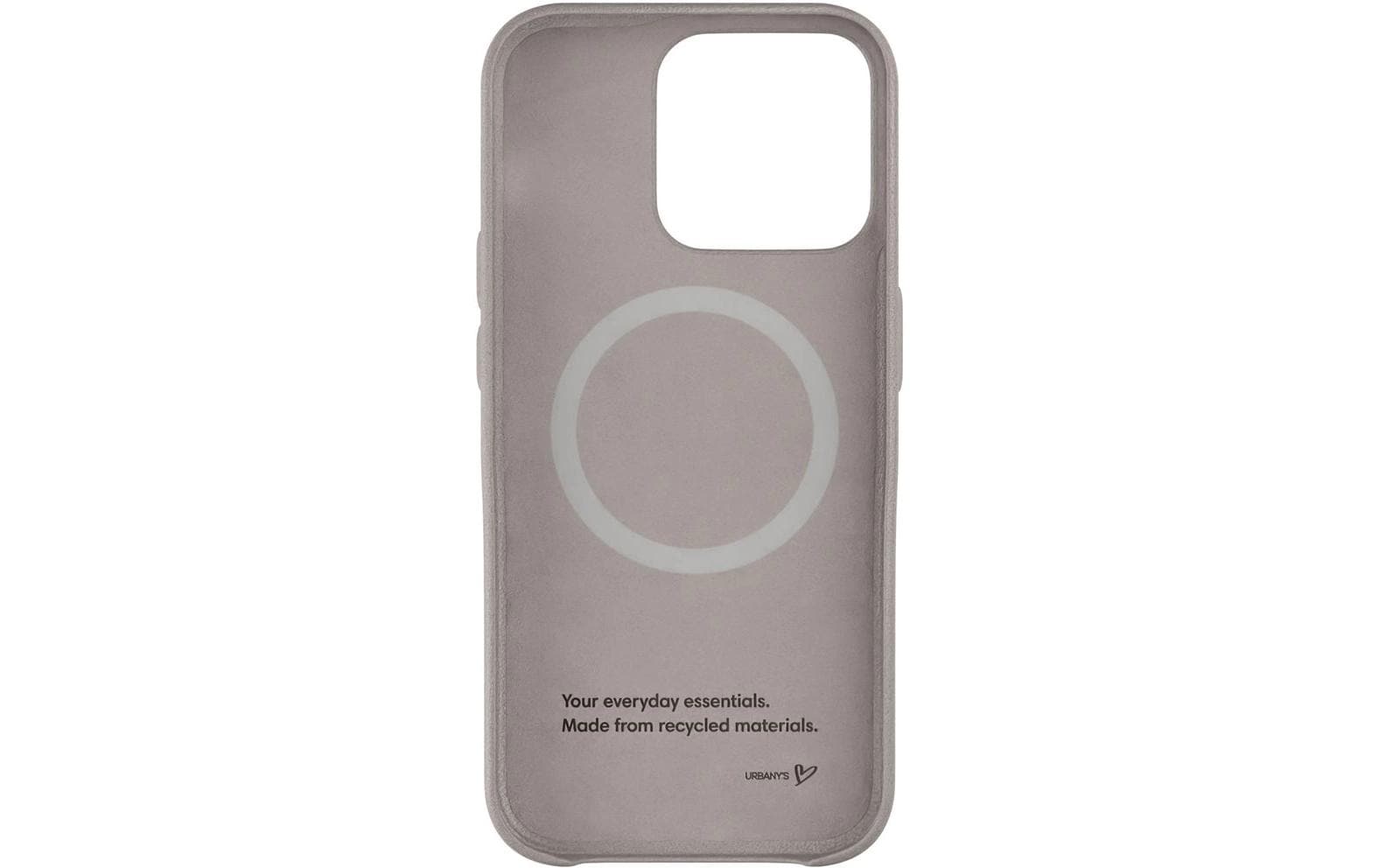 Urbany's Backcover – für Apple iPhone 16 – Taupe – MagSafe-kompatibel