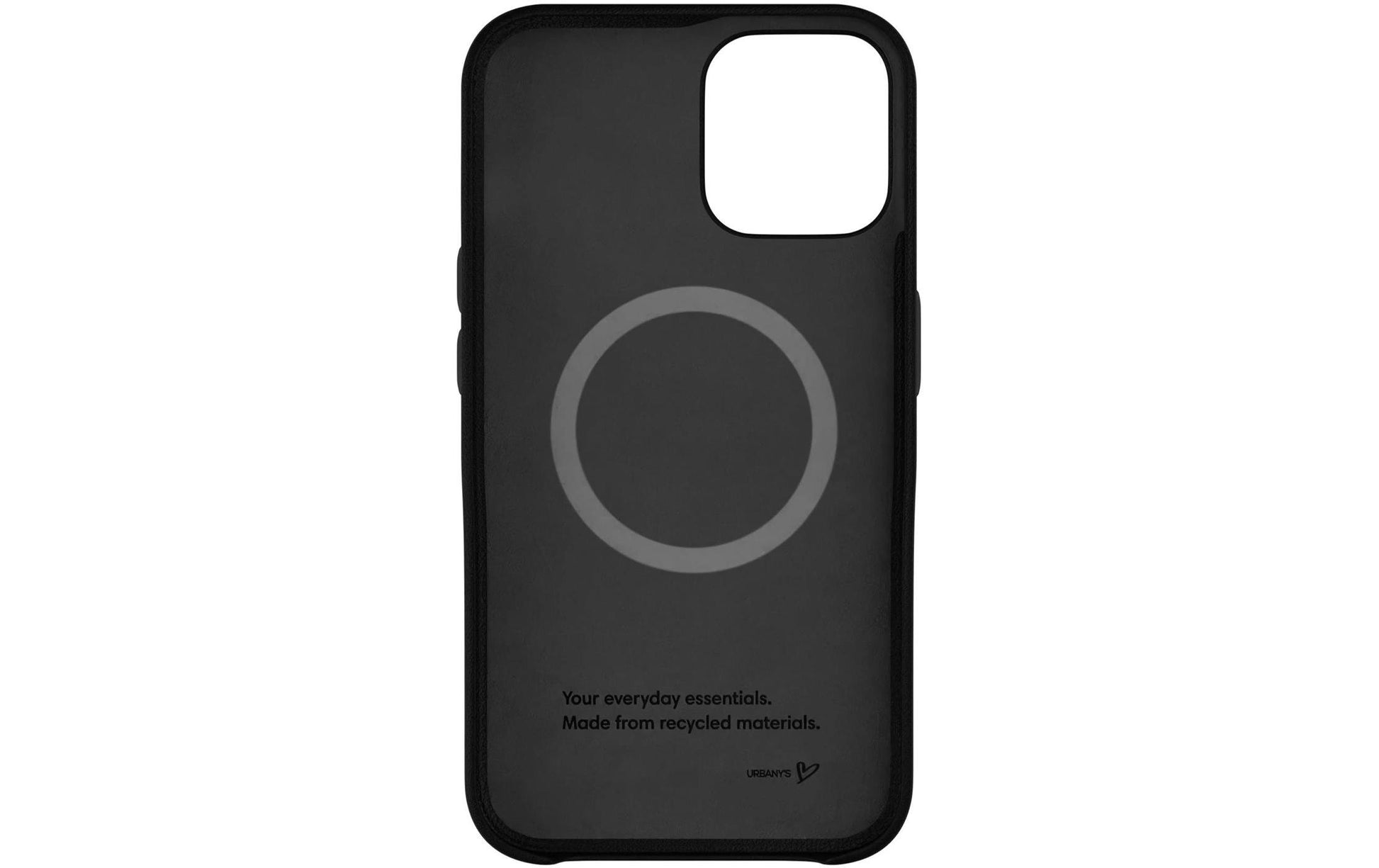 Urbany's Backcover – für Apple iPhone 16 Pro Max, MagSafe, Mikrofaser, schwarz