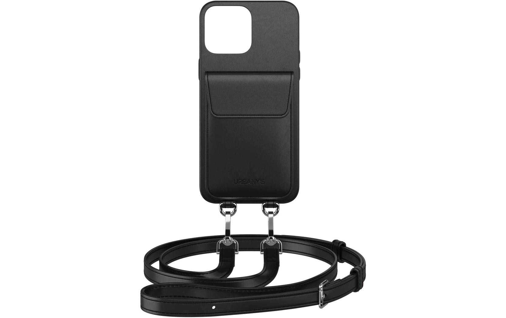 Urbany's Urbanys – Necklace-Hülle – für Apple iPhone 16 Pro – Night Owl, schwarz