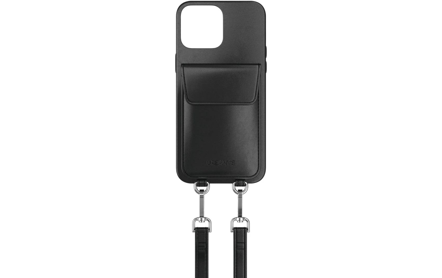 Urbany's Urbanys – Necklace-Hülle – für Apple iPhone 16 Pro – Night Owl, schwarz