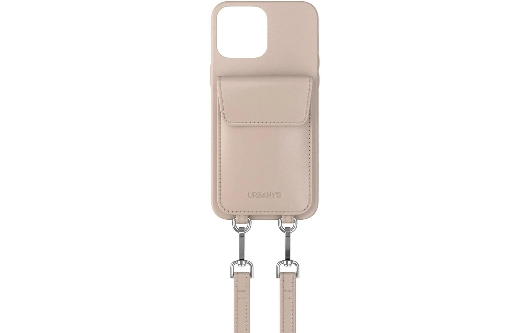 Urbany's Necklace-Hülle – für Apple iPhone 16 Pro Max – Beach Beauty – mit Kartenfach