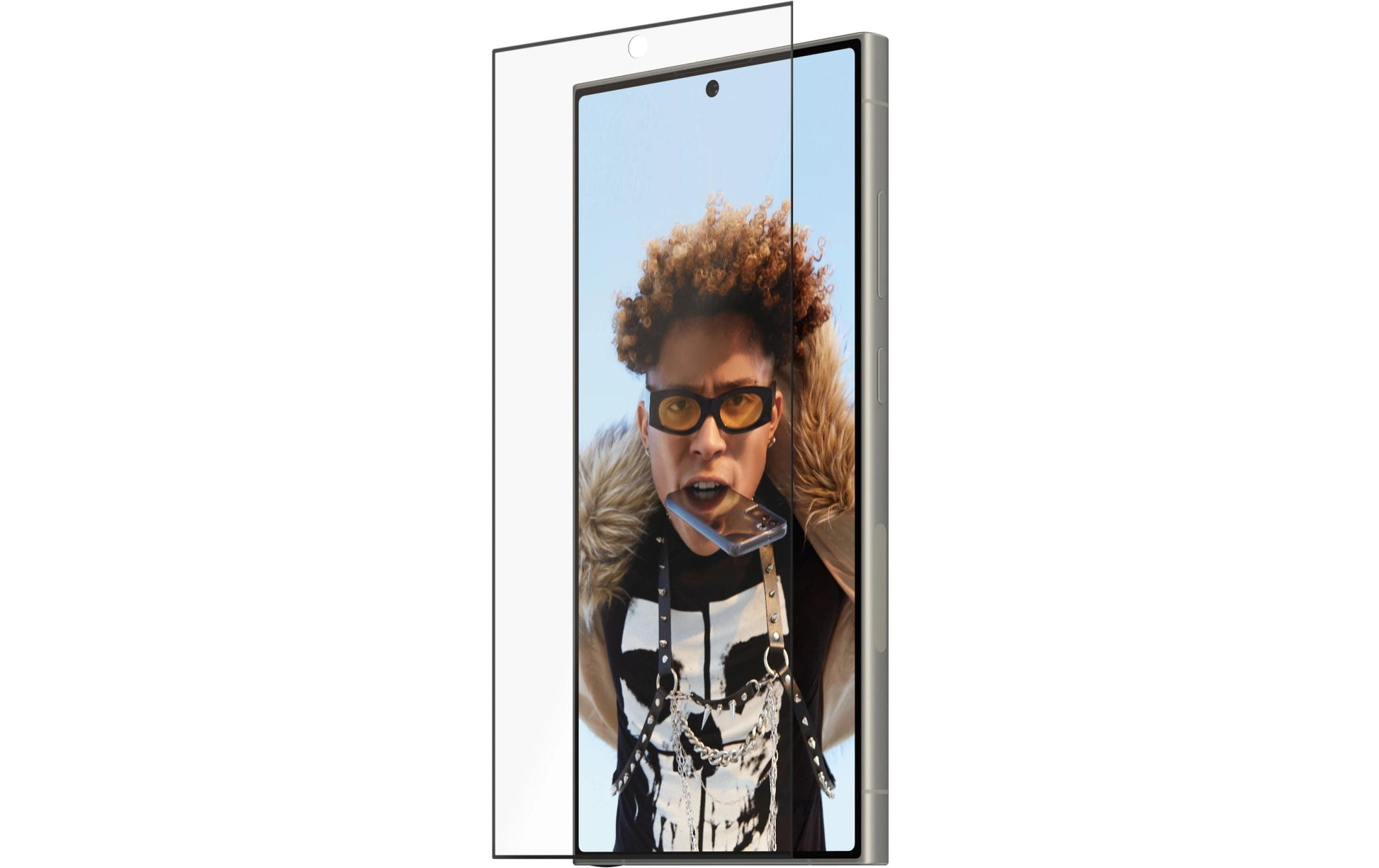 PanzerGlass SAFE. – Displayschutz (Panzerglas), Ultra-Wide Fit – für Galaxy S25 Ultra – mit Applikator