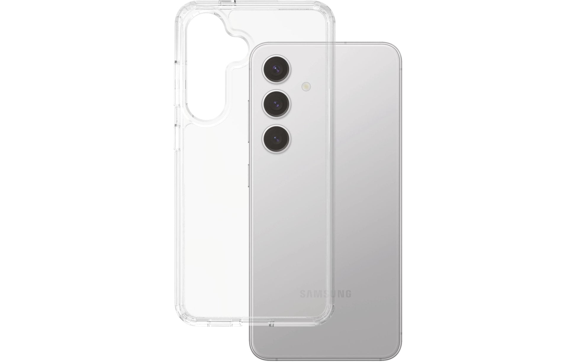 PanzerGlass Backcover CARE Flagship – für Samsung Galaxy S25 – transparent – stossgeschützt