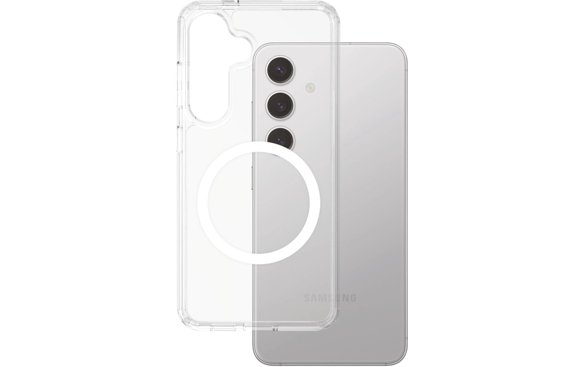 PanzerGlass CARE Flagship Backcover – für Samsung Galaxy S25+, Transparent, bis 3,6 m Sturzsicher