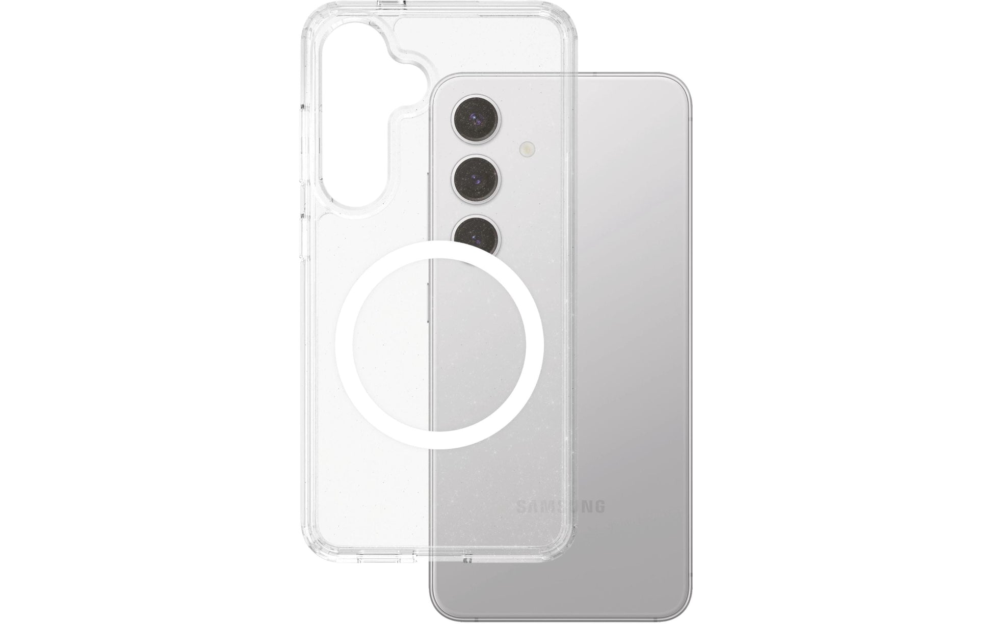 PanzerGlass Backcover Flagship Star Lit – für Samsung Galaxy S25+ – transparent