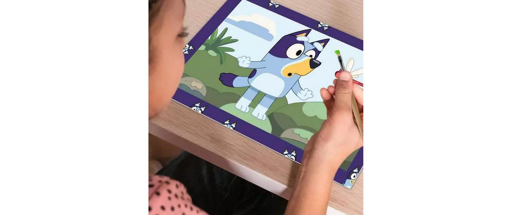 Ravensburger CreArt – Malen-nach-Zahlen-Set – Bluey – 1-teilig – ab 5 Jahren