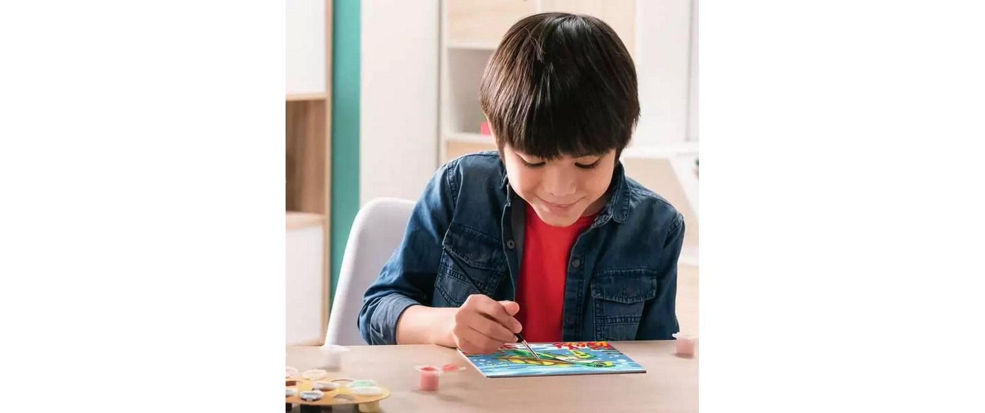 Ravensburger CreArt – Malen-nach-Zahlen-Set – Meeresschildkröte – 15 Farben – ab 9 Jahren