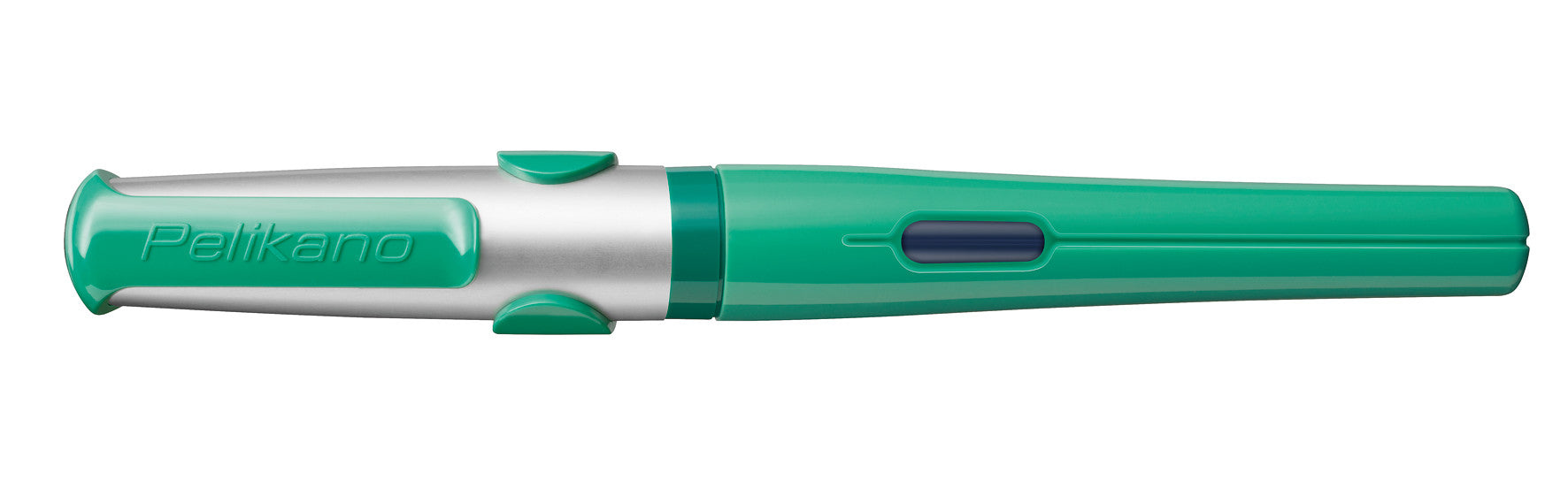 Pelikano – Federspitze L – für Linkshänder – Grün, Blau – Patronen