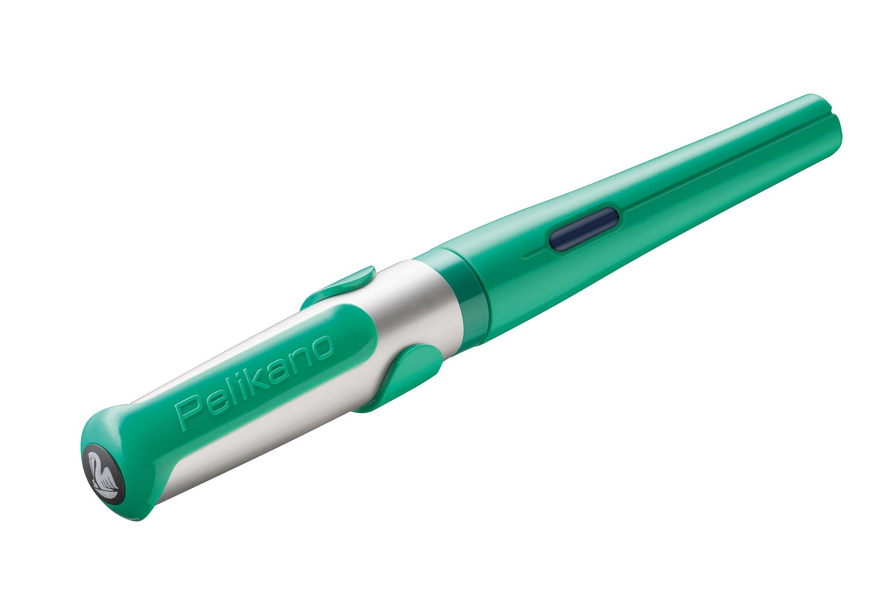 Pelikano – Federspitze M – für Rechtshänder – Grün, Blau – Patronen