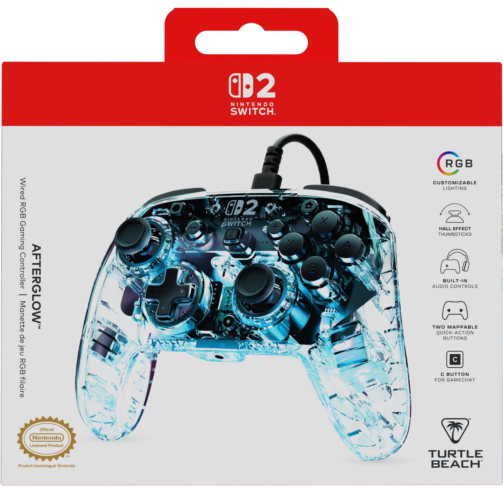 Turtle Beach TBC-8004 – Gamepad – USB (Typ-C, kabelgebunden), für Nintendo Switch (inkl. Switch 2 & OLED)