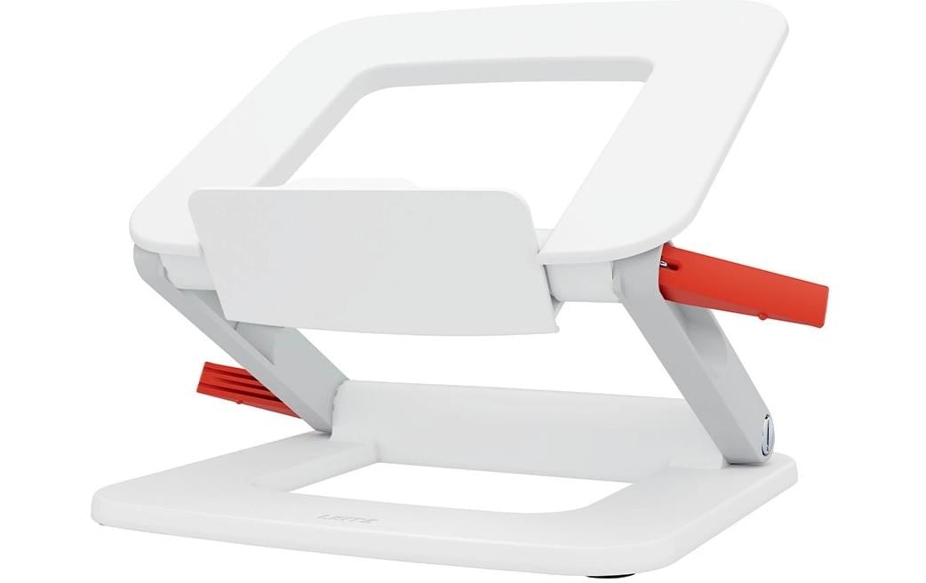 Leitz Laptop-Ständer – für Laptops bis 15", höhenverstellbar, bis 2,5 kg – Weiss