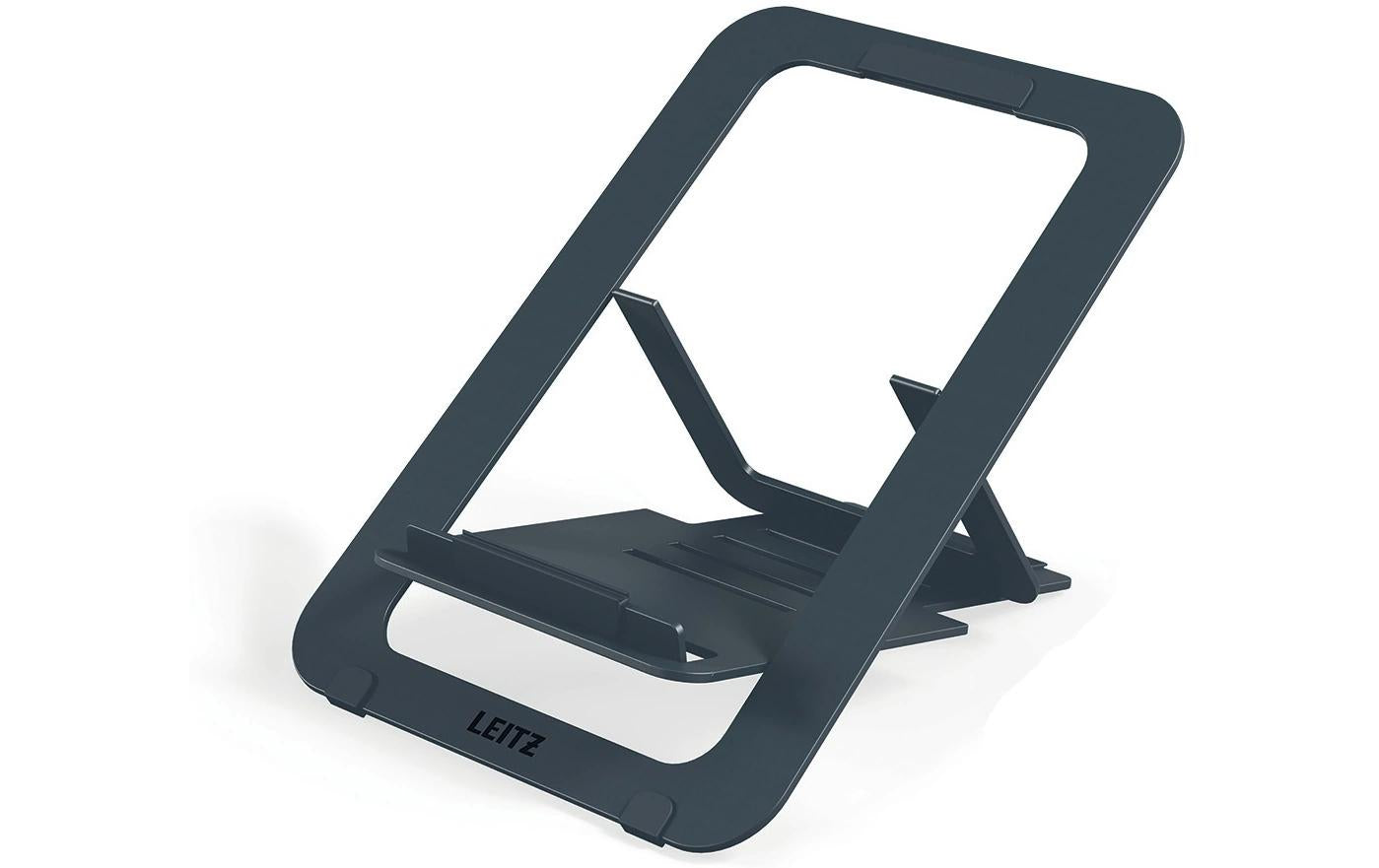 Leitz Laptop-Ständer – bis 17", faltbar, 5 Höhenpositionen – Grau