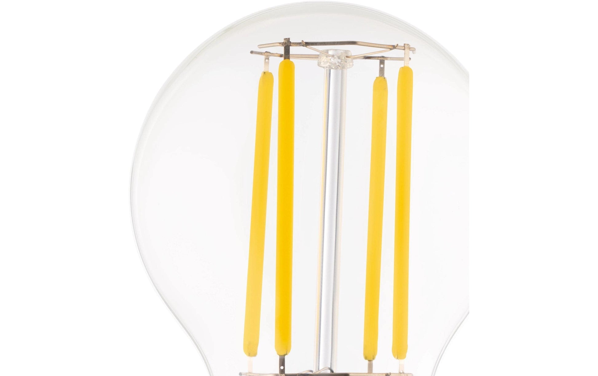 EGLO Leuchtmittel E27 A60 – Warmweiss 3000 K, 806 lm, 3,8 W – 360°, IP20 – 1 Stk., Transparentes Glas