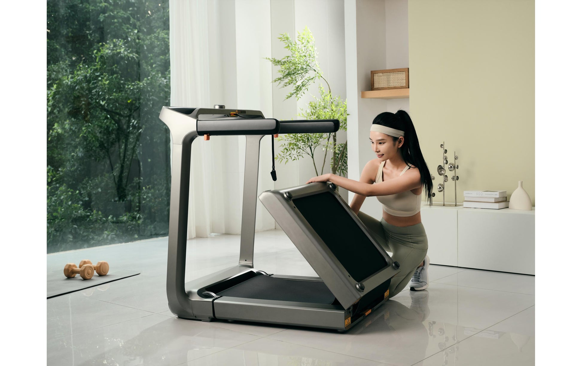 Kingsmith Laufband X218, 18 km/h, 136 kg – Schwarz