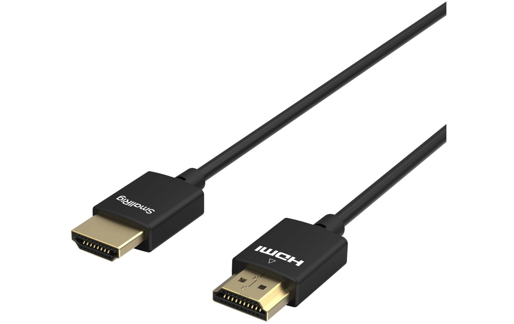 SmallRig HDMI Kabel HDMI 2.0 4K 60 Hz – 1 m – für Geräte mit HDMI-Anschluss