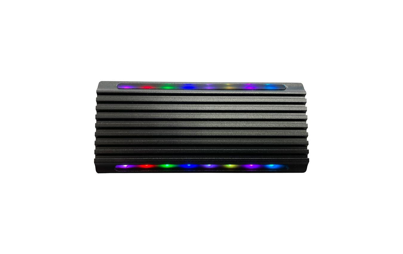 LC-Power LC-M2-C-NVME-4 – 1-Bay externes M.2-Gehäuse – USB-C 3.1 Gen 2, für M.2 NVMe (PCIe)