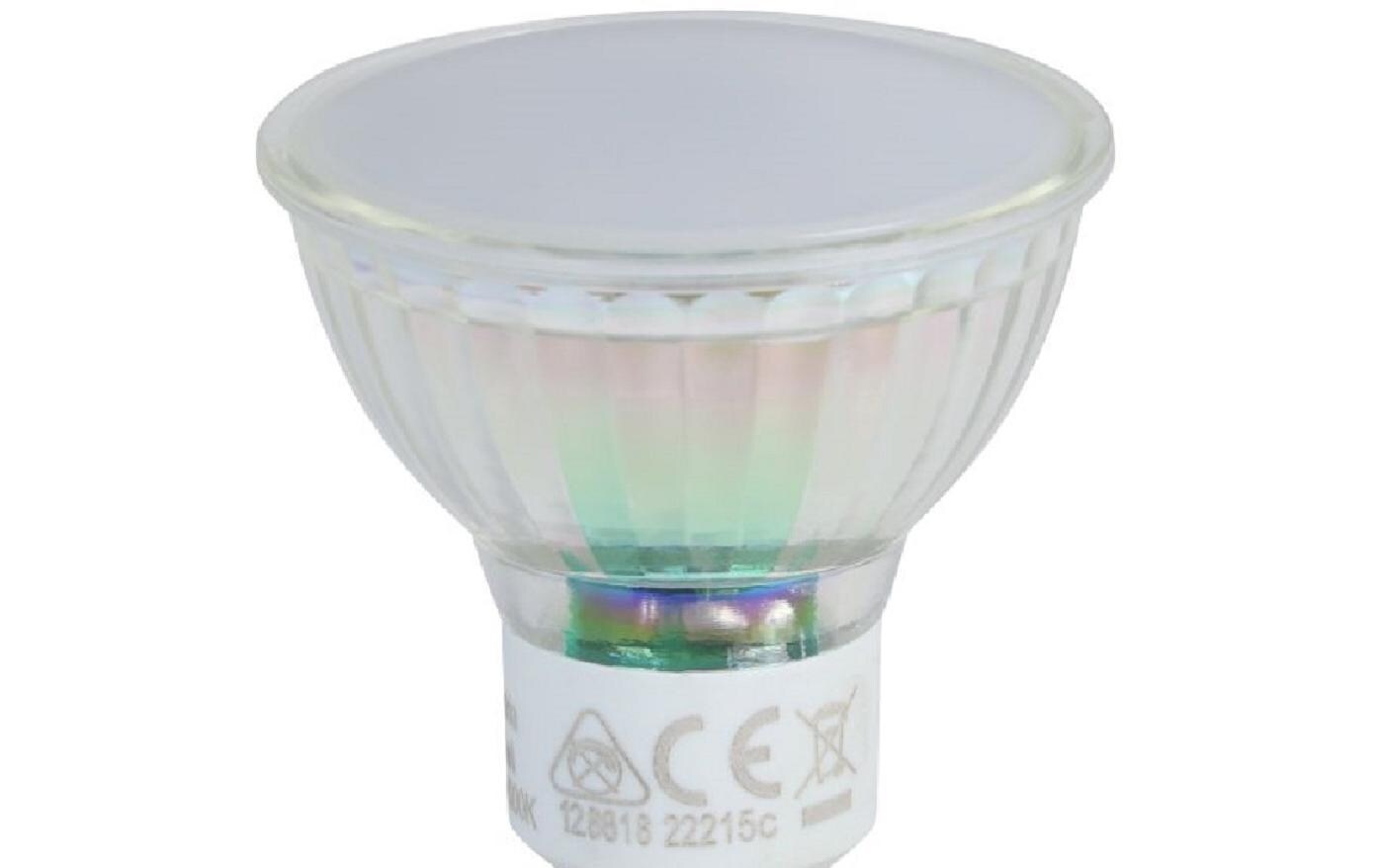EGLO Leuchtmittel GU10 Globus – 400 lm, 2,9 W, Neutralweiss 4000 K – IP20 – 2 Stk.