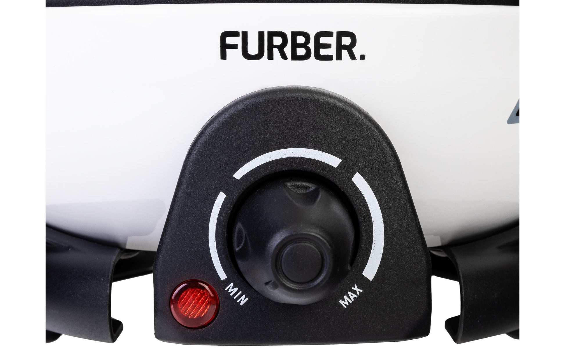 Furber. Furber Fondue-Set Alpy – Edelstahl, 1,3 l, 6 Gabeln, elektrisch – schwarz/weiss