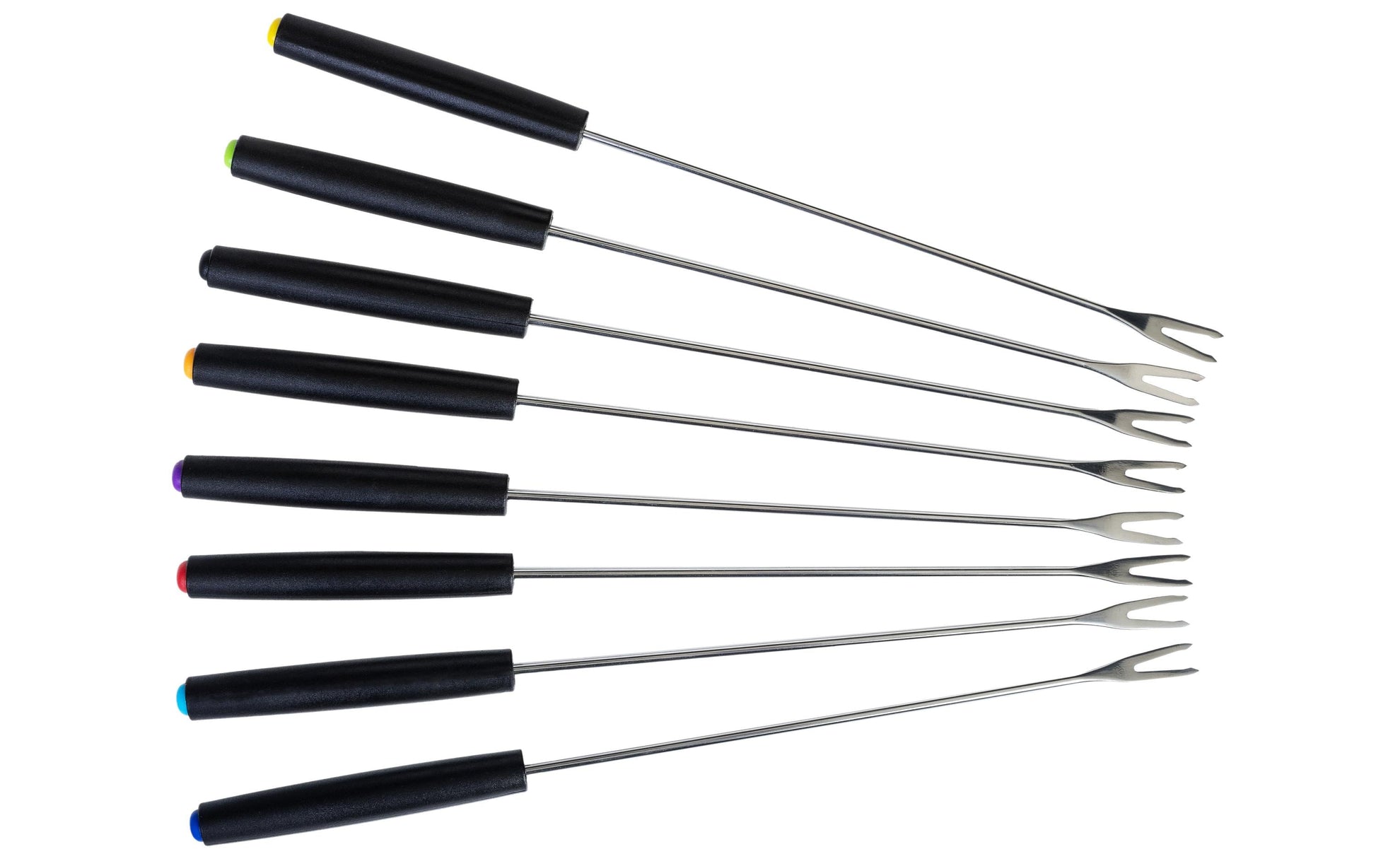 Furber. Furber Fondue-Set – Edelstahl, 1,8 l, 8 Personen, elektrisch – schwarz/silber