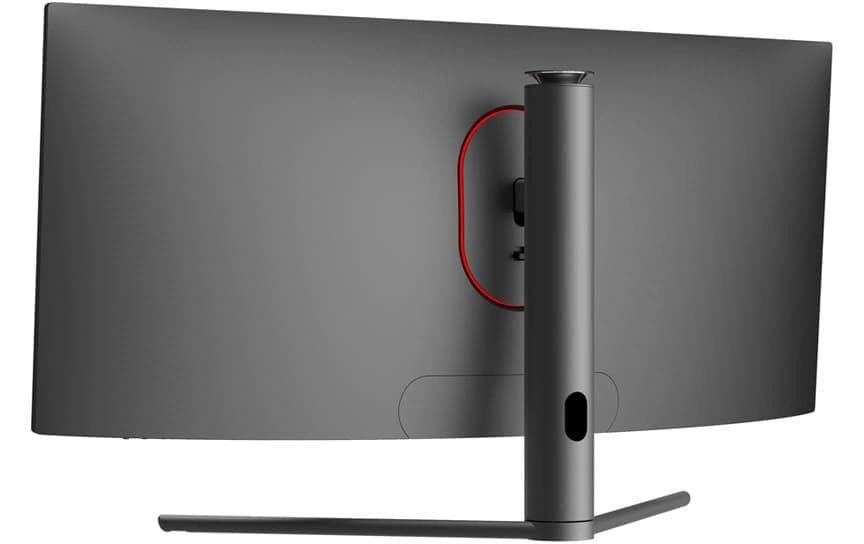 LC-Power LC-M34-UWQHD-180-C – Monitor, 34", VA, 185 Hz, 350 cd/m², Gebogen, VESA 75 × 75, Schwarz