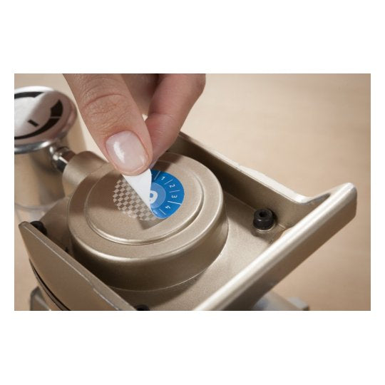 Avery Zweckform – Prüfplaketten, Ø 30 mm, weiss, Kunststoff, permanent, 240 Etiketten (10 Blatt)