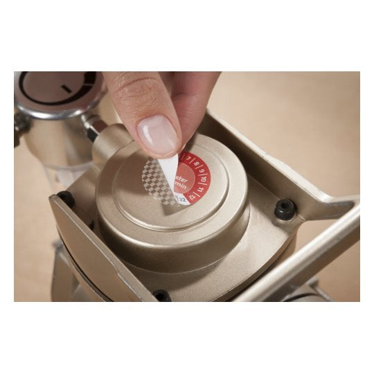 Avery Zweckform – Prüfplaketten, Ø 30 mm, weiss, Kunststoff, permanent, 240 Etiketten (10 Blatt)