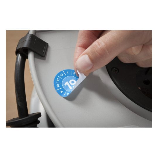 Avery Zweckform – Prüfplaketten, Ø 30 mm, weiss, Kunststoff, permanent, 240 Etiketten