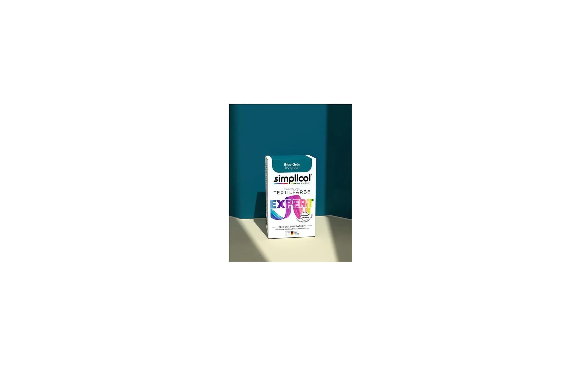 Simplicol Textilfarbe – Efeugrün – 150 ml – für Gewebe