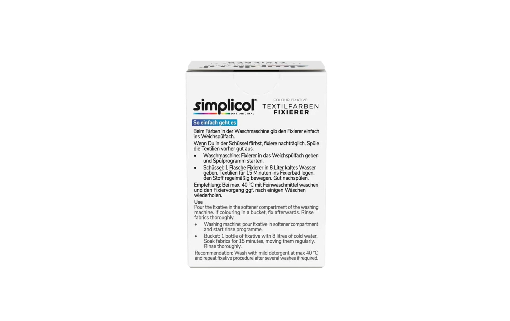 Simplicol Farb-Fixierer expert – 90 ml