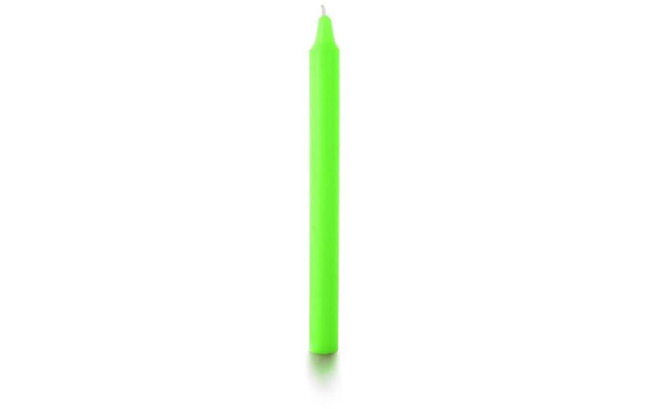 Balthasar Stabkerzen – Neon Grün, Brenndauer 10 h