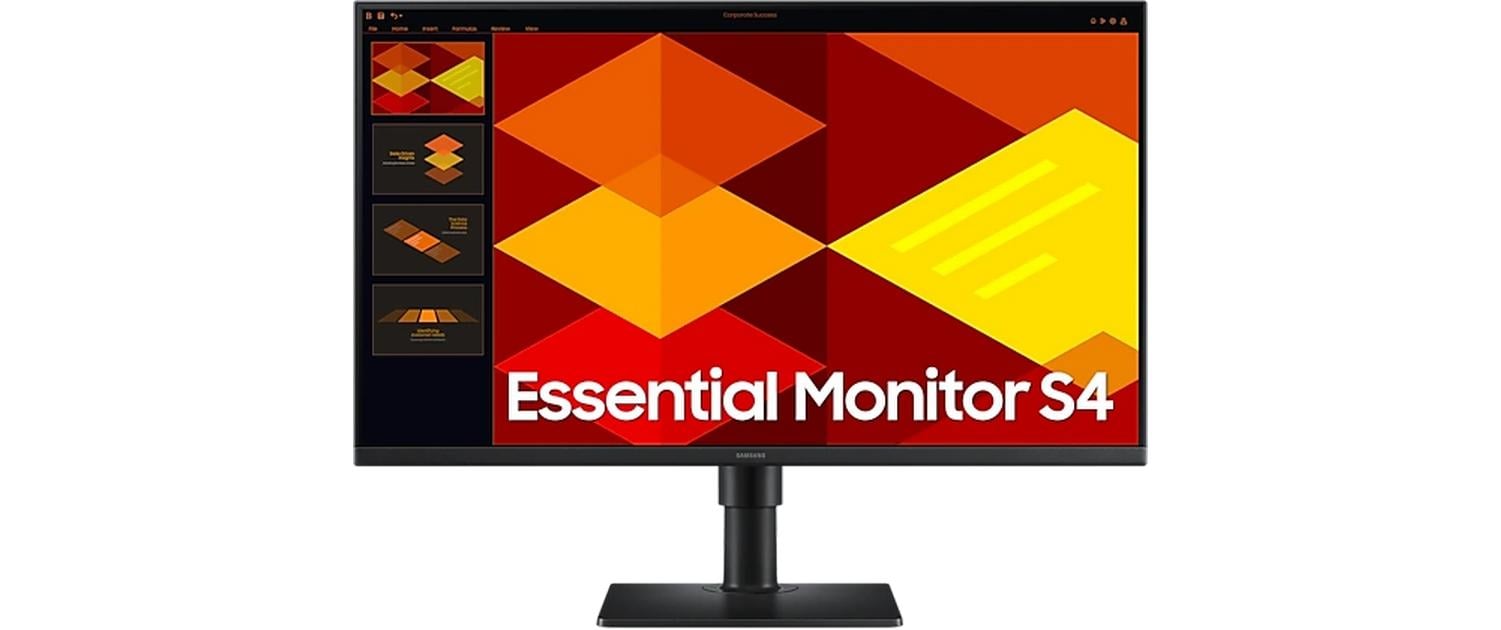 Samsung S40GD – Monitor, 27", 1920 × 1080 (Full HD), IPS, 100 Hz, 250 cd/m², VESA 100 × 100, Schwarz