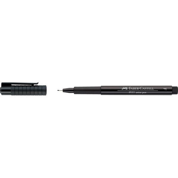 Faber-Castell PITT artist pen Fineliner – 0,5 mm, schwarz, wasserfest