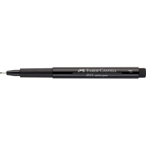 Faber-Castell PITT artist pen Fineliner – 0,5 mm, schwarz, wasserfest