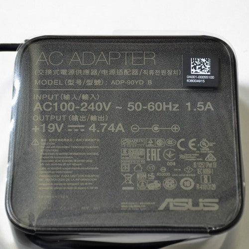 ASUS 0A001-00055100 Netzteil 90 W, 19 V – für ASUS-Modelle (B43V, B53V, K501LX) u. a.