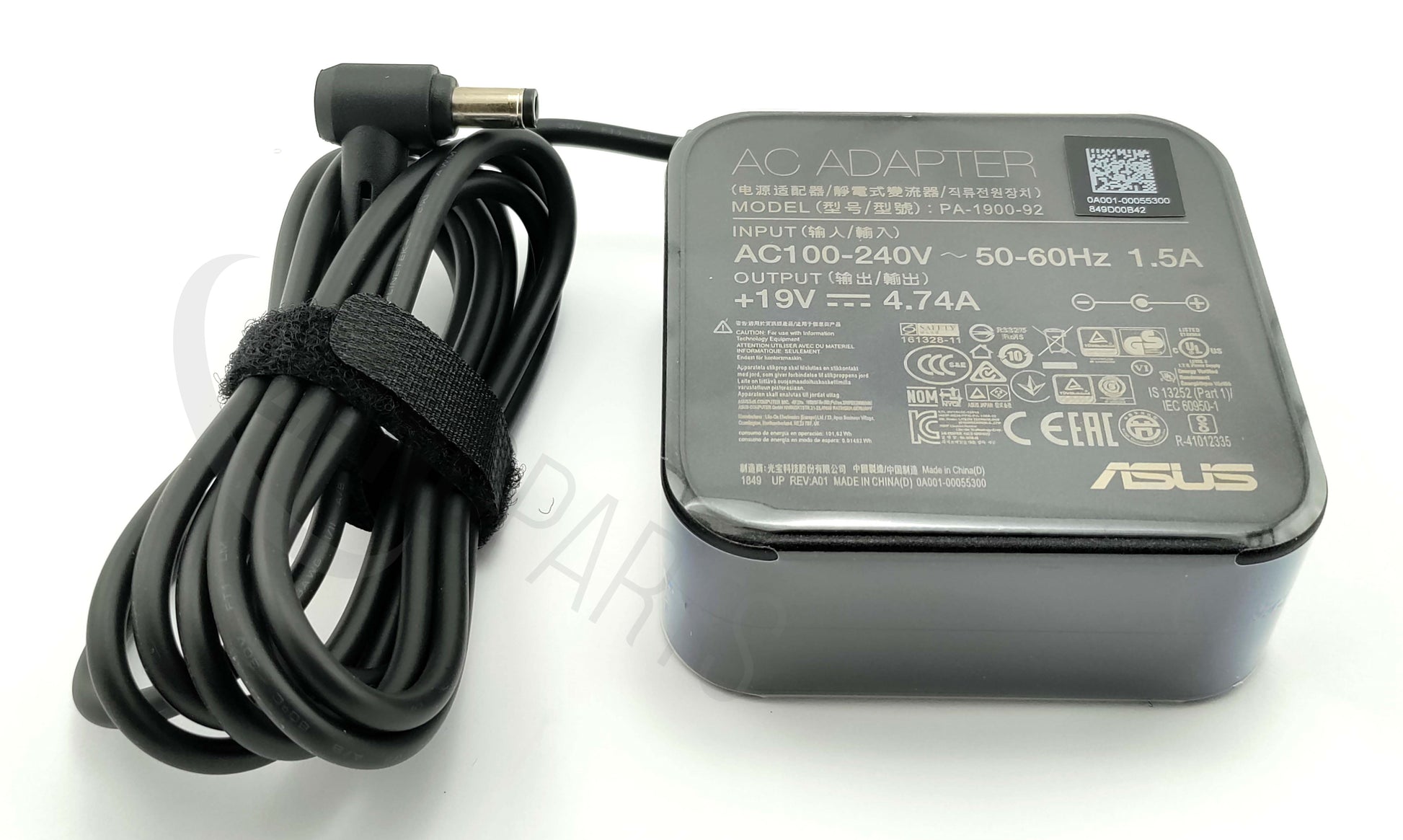 ASUS 0A001-00053100 Netzteil 90 W – 19 V – für X450JB, X550DP, K95VB und andere