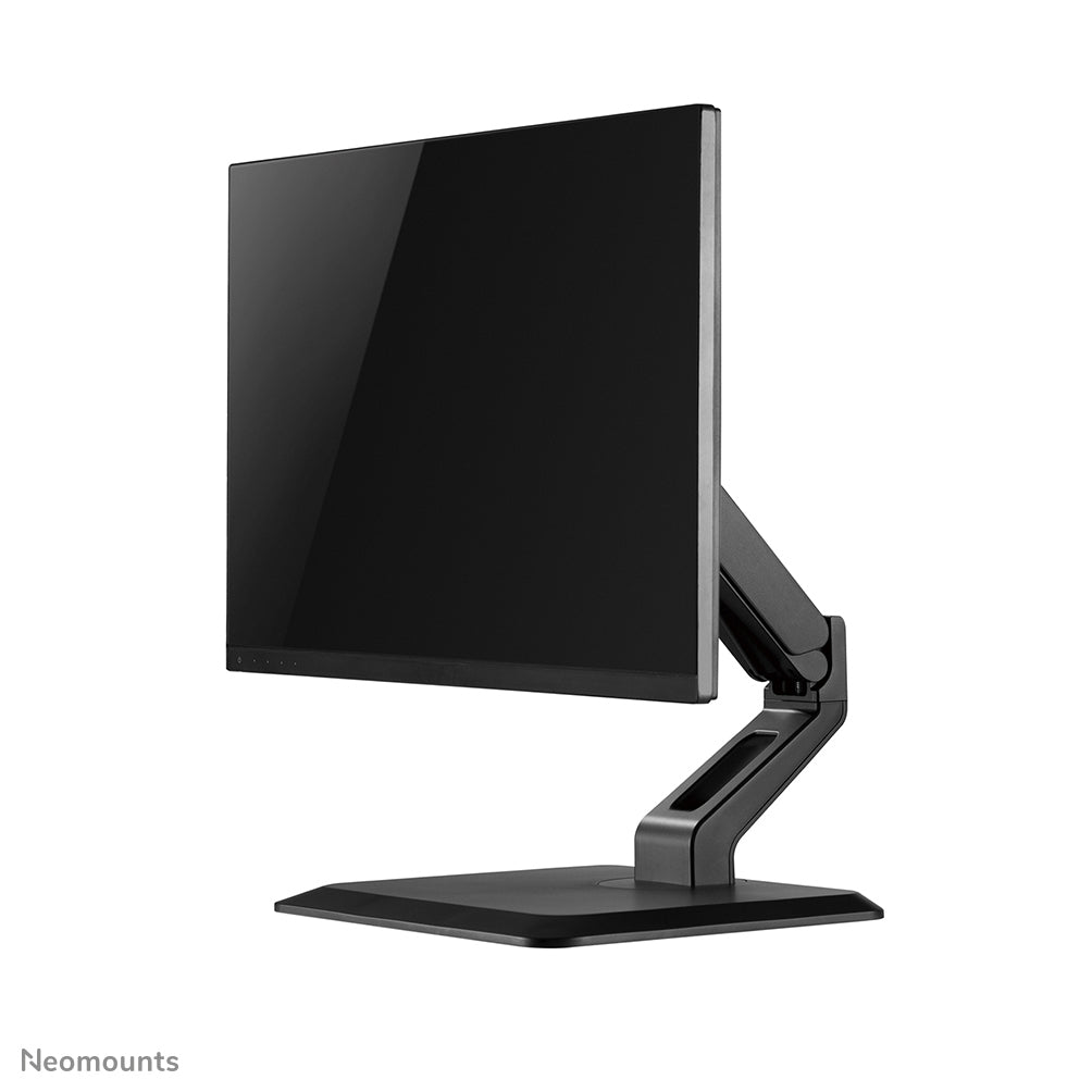 Neomounts FPMA D885BLACK – Tischhalterung, bis 32", VESA 75 × 75 mm, 10 kg, neigbar, schwarz