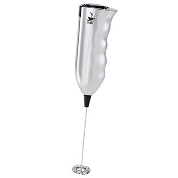 GEFU Milchschäumer-Stab MARCELLO – 2×AA, 16'000 U/min – silber
