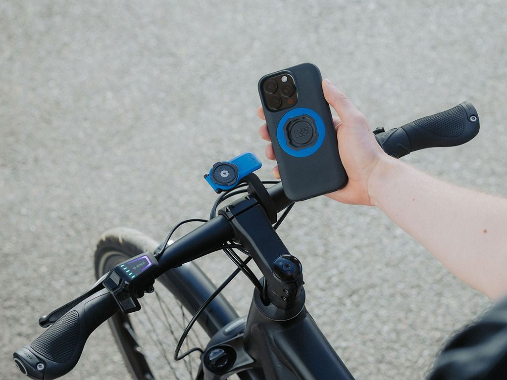 Quad Lock Out Front Mount V3 – Fahrrad-/Motorrad-Halterung – Klemmhalterung, für Smartphones bis 7"