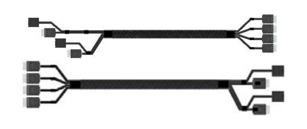 Intel A2U8PSWCXCXK2 Kabel SFF-8611 zu SFF-8611 – 0,875 m, Schwarz