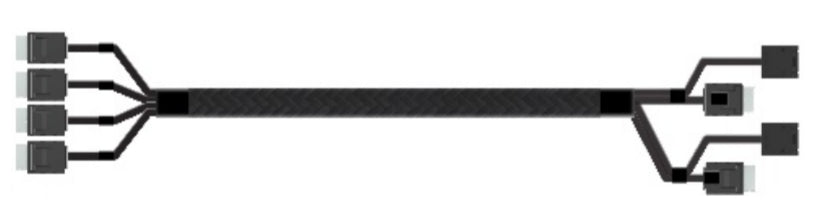 Intel OCuLink SFF-8611 4P 4P Kabel